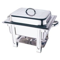 4L cheap price mini chafing dish buffet chafer set stainless steel