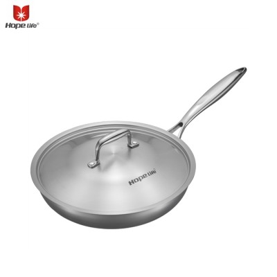 realwin factory stainless steel tri-ply cookware non-stick coating frypan