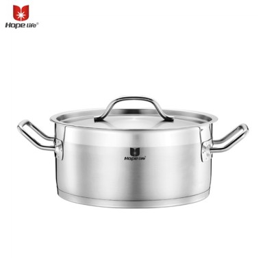 high quality 4.2L stainless steel stock pot set cooking pot on stock